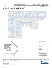 1801 Century Park E, Los Angeles, CA en alquiler Plano de la planta- Imagen 1 de 1