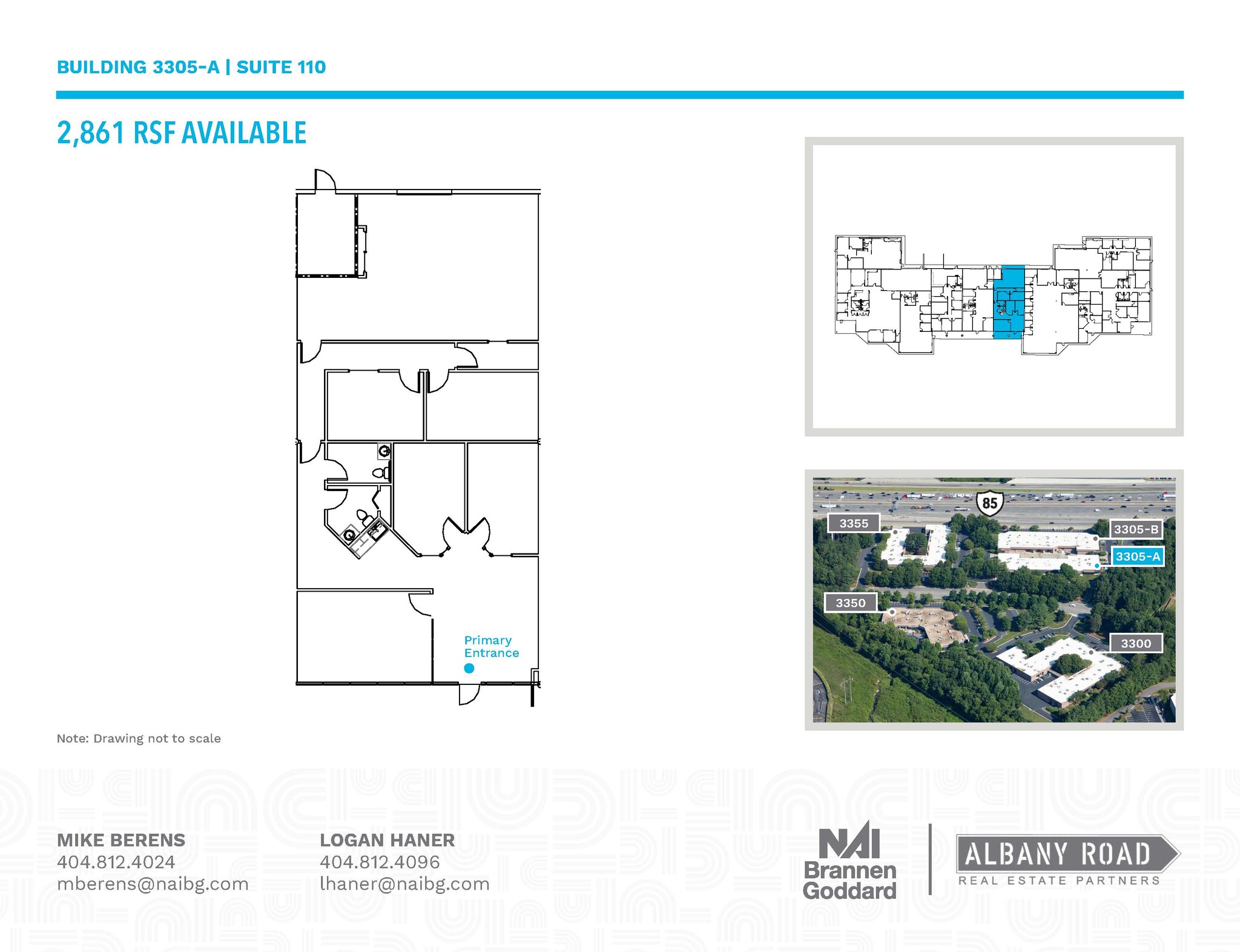 3025 Breckinridge Blvd, Duluth, GA en alquiler Plano del sitio- Imagen 1 de 1