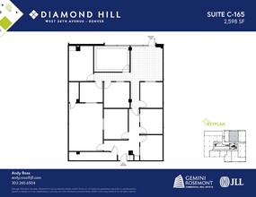 2490 W 26th Ave, Denver, CO en alquiler Plano de la planta- Imagen 1 de 2