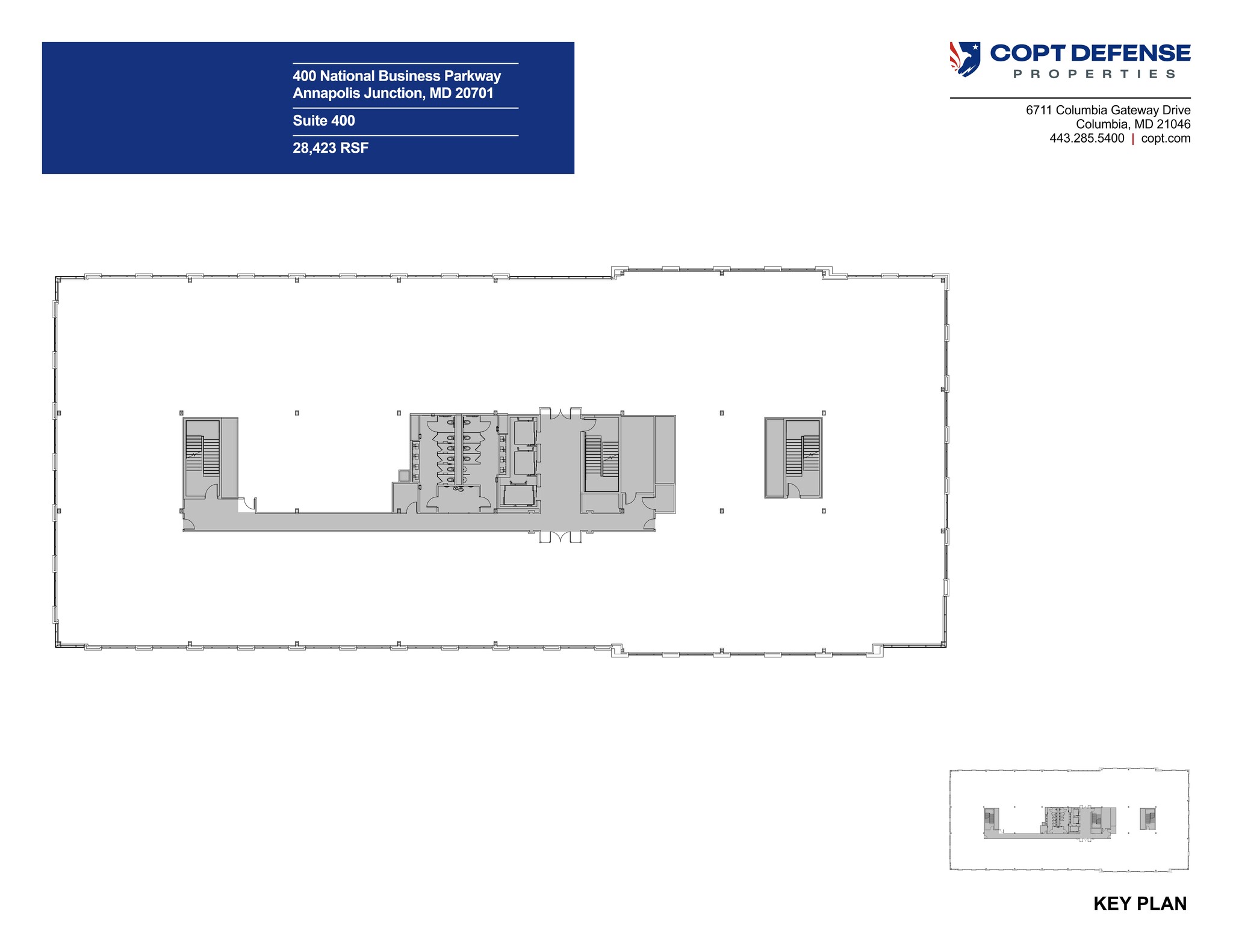 400 National Business Pkwy, Annapolis Junction, MD en alquiler Plano del sitio- Imagen 1 de 1