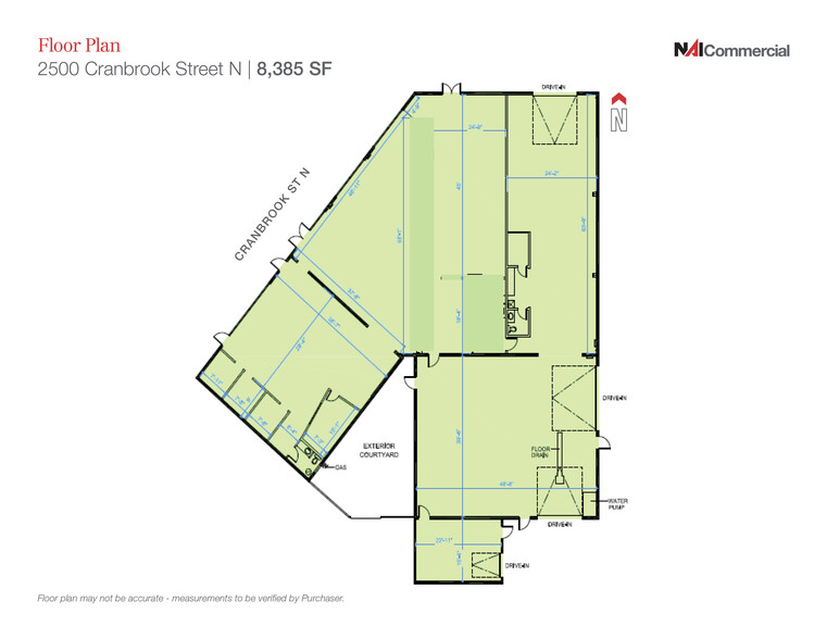 2500 Cranbrook St N, Cranbrook, BC en venta - Plano de la planta - Imagen 2 de 2