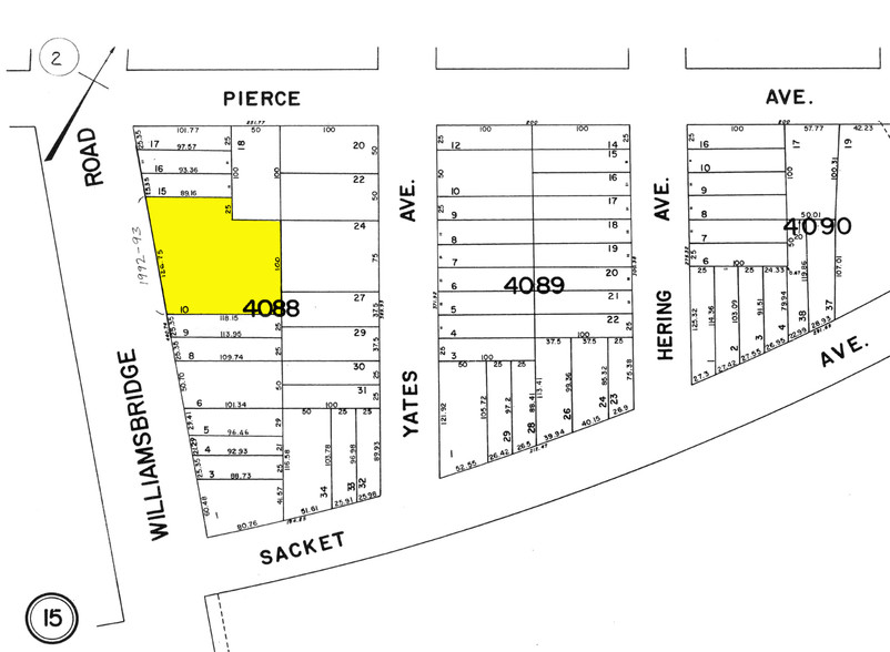 1578 Williamsbridge Rd, Bronx, NY en venta - Plano de solar - Imagen 2 de 10