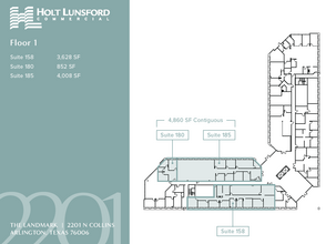 2201 N Collins St, Arlington, TX en alquiler Plano de la planta- Imagen 1 de 1