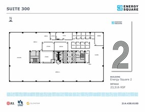 6688 N Central Expy, Dallas, TX en alquiler Plano de la planta- Imagen 1 de 2