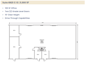 3150 Major St, Fort Worth, TX en alquiler Plano de la planta- Imagen 1 de 1