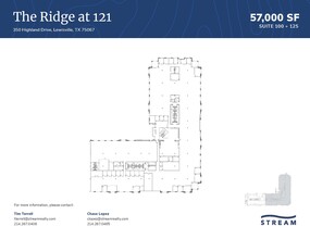 350 Highland Dr, Lewisville, TX en alquiler Plano de la planta- Imagen 2 de 2