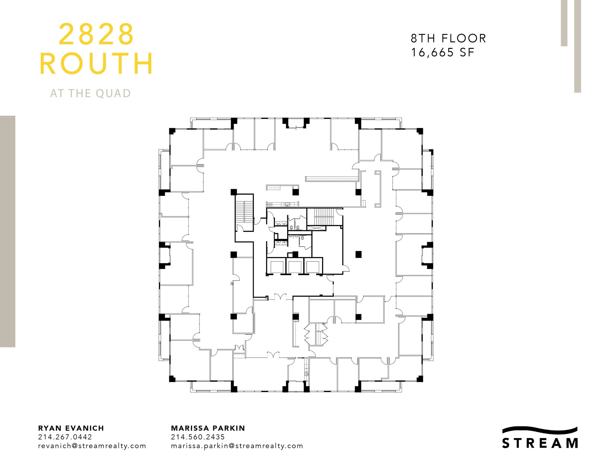 2828 Routh St, Dallas, TX en alquiler Plano de la planta- Imagen 1 de 1