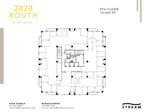 2828 Routh St, Dallas, TX en alquiler Plano de la planta- Imagen 1 de 1