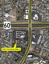 4450 S Rural Rd, Tempe, AZ - VISTA AÉREA  vista de mapa