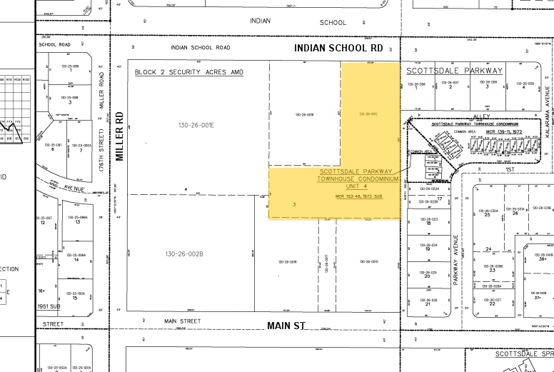 7633 E Indian School Rd, Scottsdale, AZ en venta - Plano de solar - Imagen 2 de 7