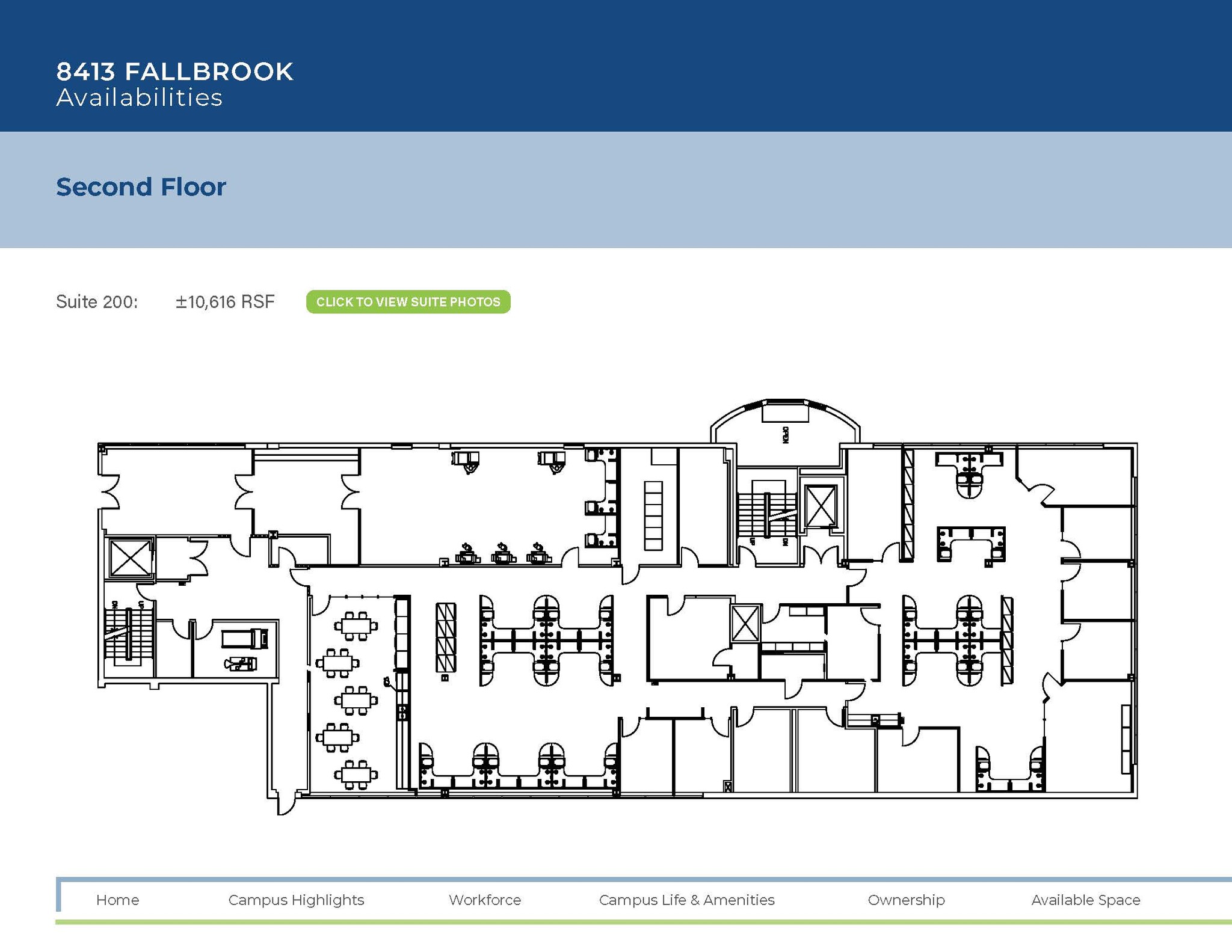 8521 Fallbrook Ave, West Hills, CA en alquiler Plano de la planta- Imagen 1 de 1