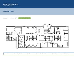 8521 Fallbrook Ave, West Hills, CA en alquiler Plano de la planta- Imagen 1 de 1