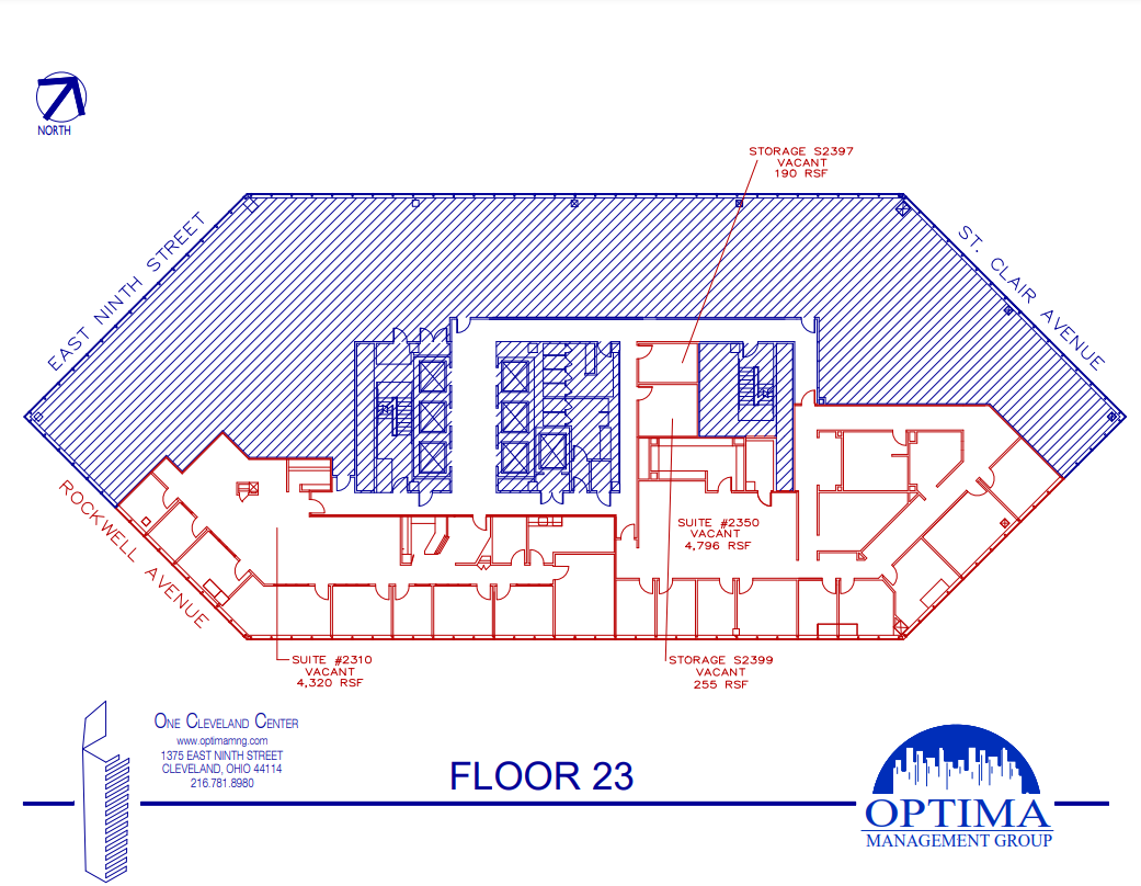 1375 E 9th St, Cleveland, OH en alquiler Plano de la planta- Imagen 1 de 1