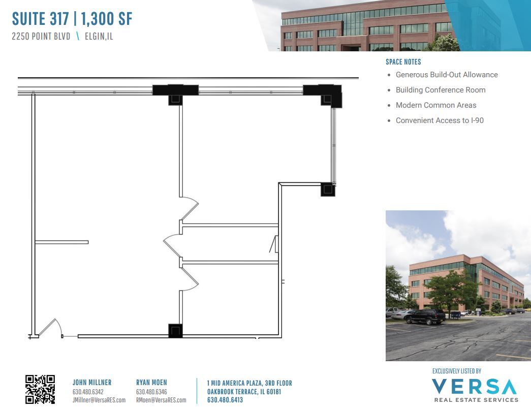 2250 Point Blvd, Elgin, IL en alquiler Plano de la planta- Imagen 1 de 2