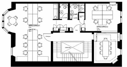 31 Palmerston Pl, Edinburgh en alquiler Plano de la planta- Imagen 2 de 5