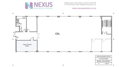 6 Darby Clos, Swindon en alquiler Plano de la planta- Imagen 2 de 4