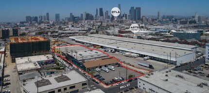 1567-1717 Industrial St, Los Angeles, CA - VISTA AÉREA  vista de mapa