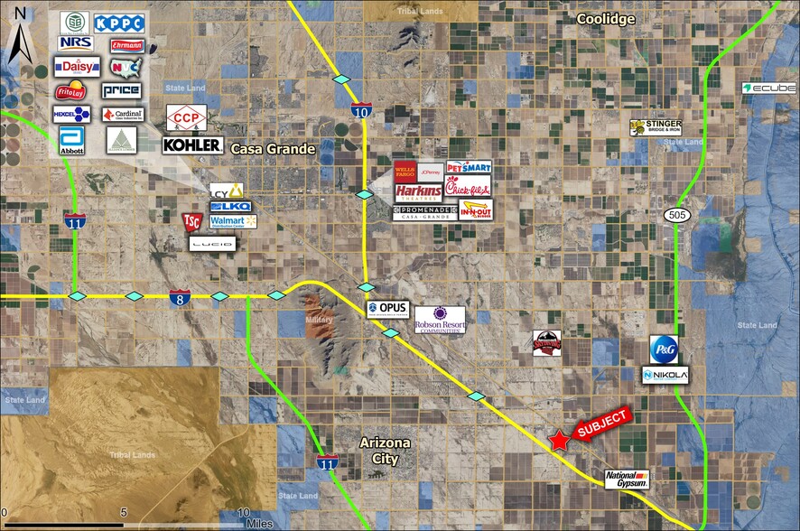 450 Eleven Mile Corner Rd, Eloy, AZ en venta - Foto del edificio - Imagen 3 de 8