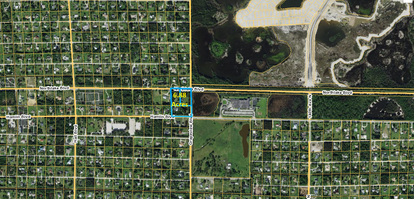 14545 Hamlin Blvd, Westlake, FL en venta Vista aérea- Imagen 1 de 3