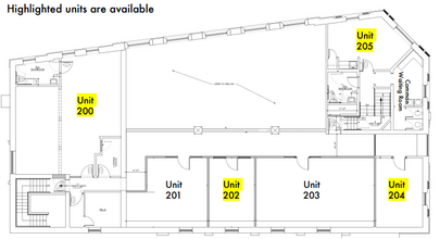 100 Center St, Wallingford, CT en alquiler Plano de la planta- Imagen 1 de 1