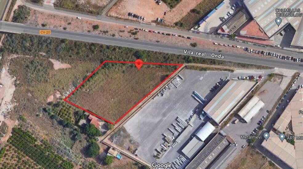 Carretera de Viver a Port de Borriana, 57, Vila-real, Castellón en venta - Plano de la planta - Imagen 3 de 4