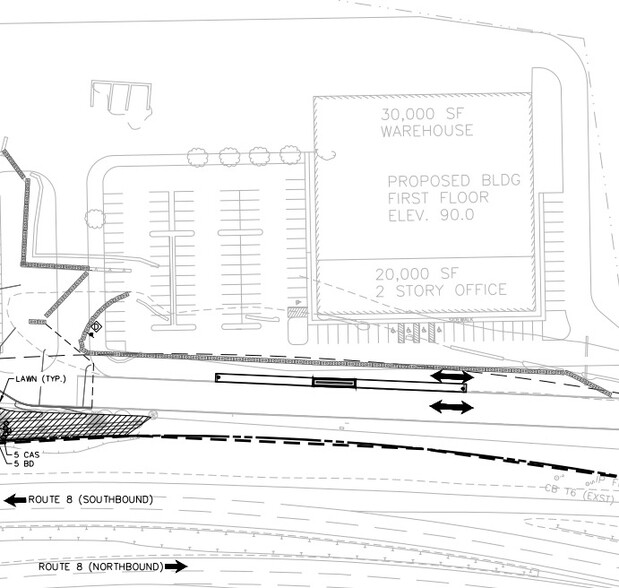 600 Derby Ave, Seymour, CT en alquiler - Plano del sitio - Imagen 2 de 2