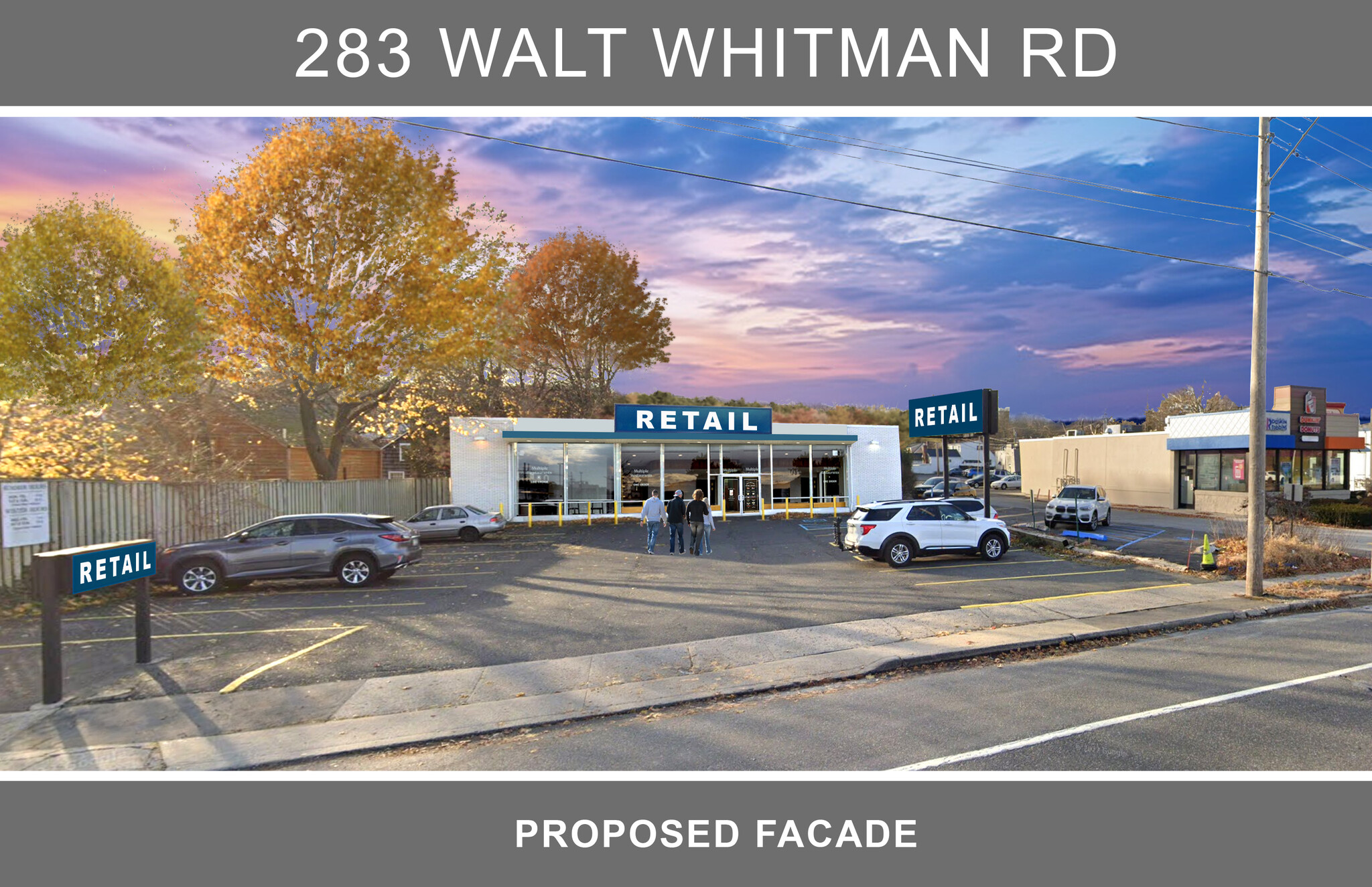 283 Walt Whitman Rd, Huntington Station, NY en alquiler Foto del edificio- Imagen 1 de 1