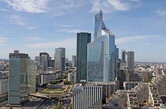 1 Place Des Saisons, Courbevoie, HDS - AÉREA  vista de mapa