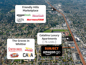 14249 Whittier Blvd, Whittier, CA - VISTA AÉREA  vista de mapa - Image1