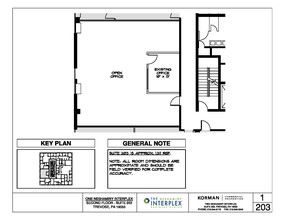 1 Neshaminy Interplex, Trevose, PA en alquiler Plano de la planta- Imagen 1 de 2