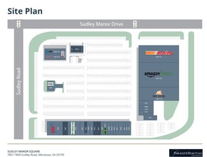 7807-7821 Sudley Rd, Manassas, VA en alquiler Plano del sitio- Imagen 1 de 1