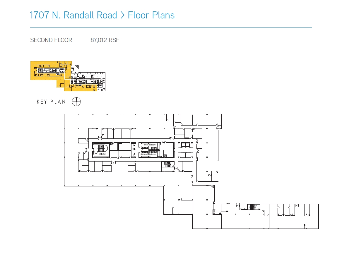 1707 N Randall Rd, Elgin, IL en alquiler Plano de la planta- Imagen 1 de 1