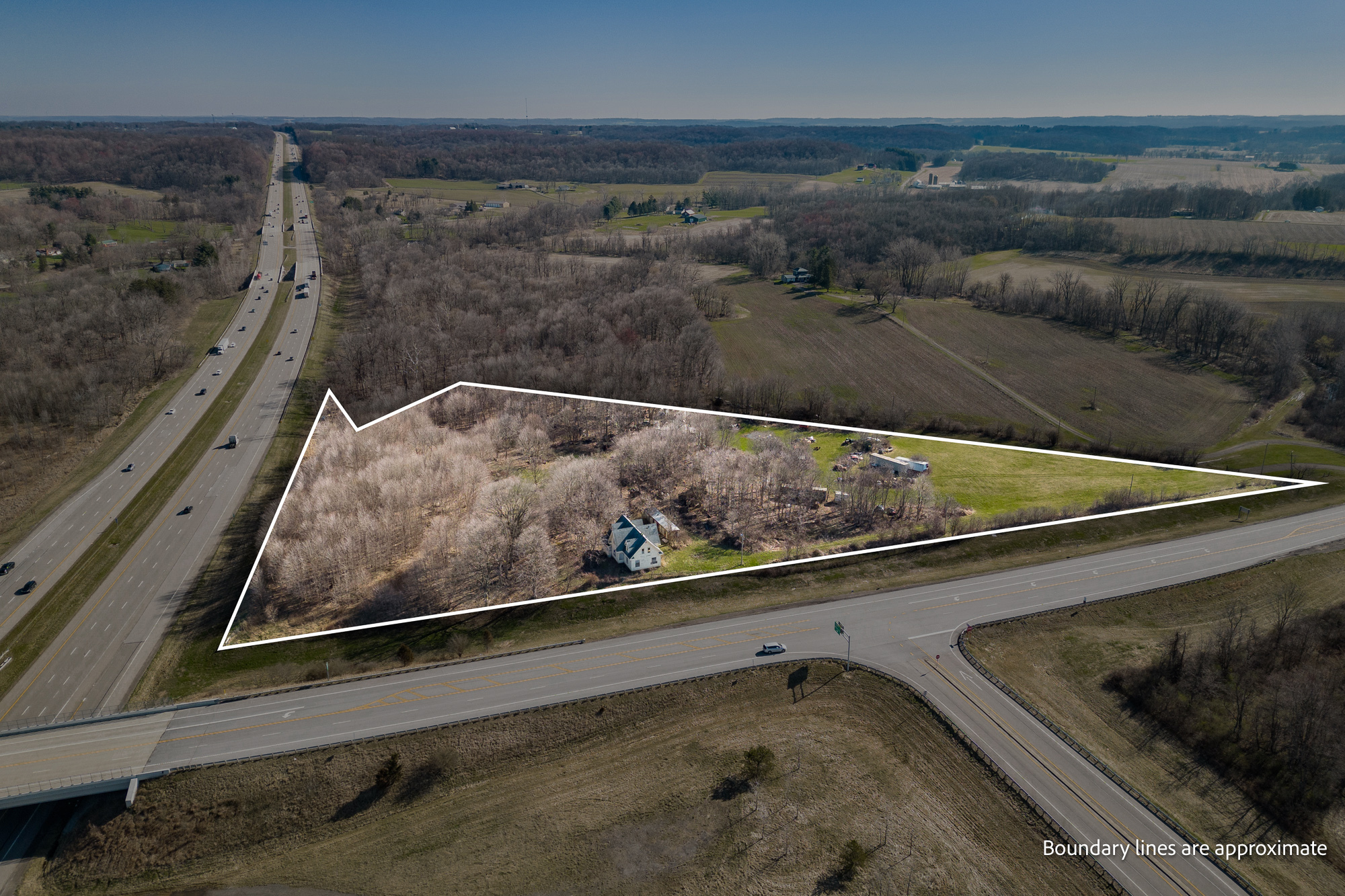 OH-39 & I-71 NE Is, Mansfield, OH en venta Vista aérea- Imagen 1 de 6