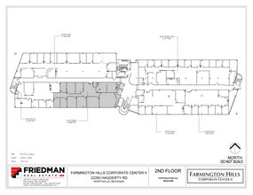 22260 Haggerty Rd, Northville, MI en alquiler Plano de la planta- Imagen 2 de 2