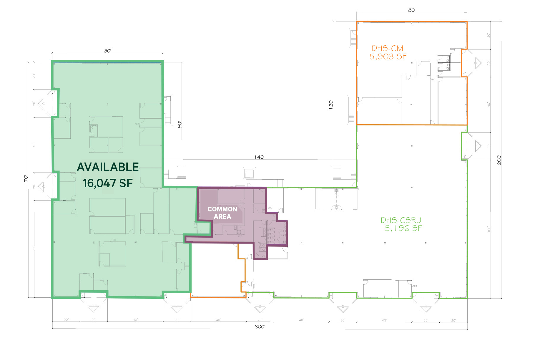 400 SW 8th St, Des Moines, IA en alquiler Plano de la planta- Imagen 1 de 1