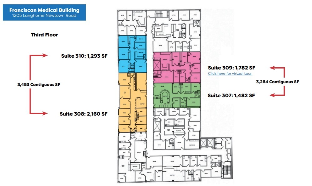 1205 Langhorne Newtown Rd, Langhorne, PA en alquiler Plano de la planta- Imagen 1 de 1