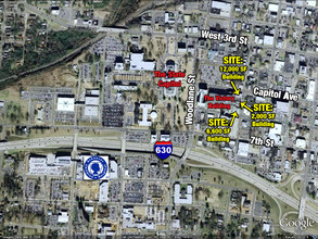 1300 W 6th St, Little Rock, AR - VISTA AÉREA  vista de mapa