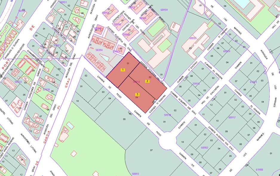 de Pego, 3, València, Valencia en venta - Plano de la planta - Imagen 1 de 15