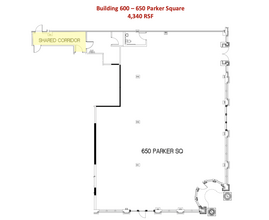 300-900 Parker Sq, Flower Mound, TX en alquiler Plano de la planta- Imagen 2 de 5