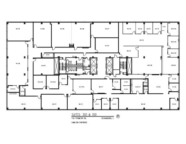 1101 Perimeter Dr, Schaumburg, IL en alquiler Plano de la planta- Imagen 1 de 15