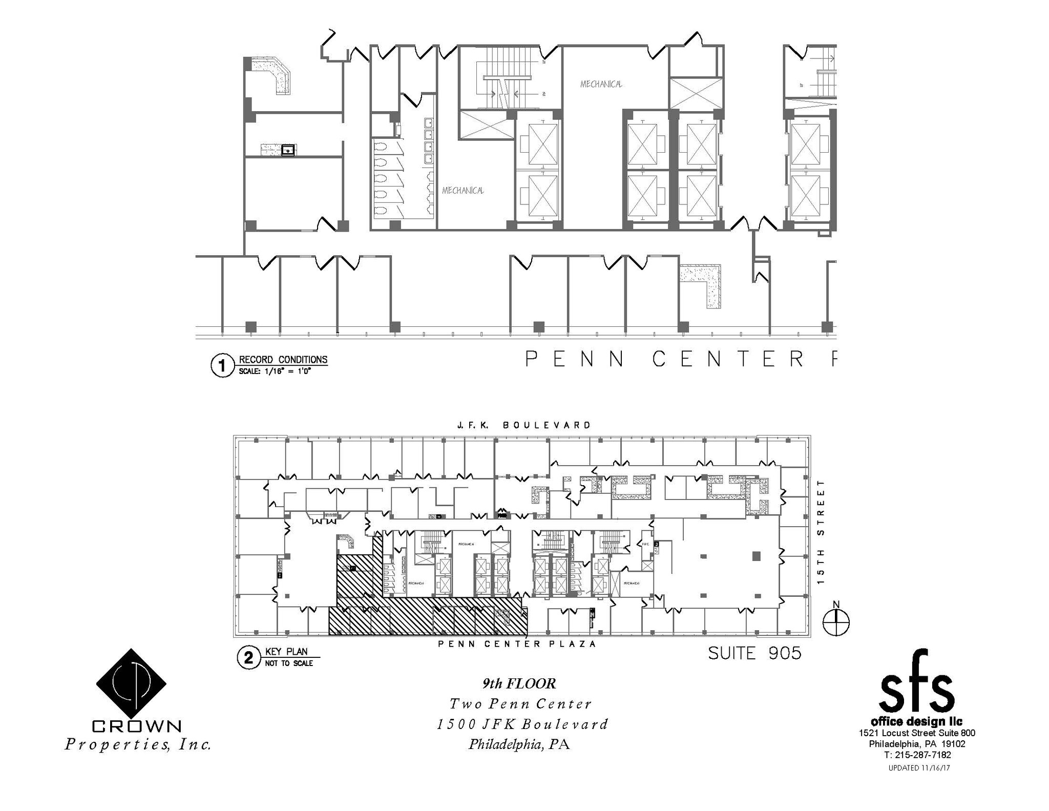 1500 John F Kennedy Blvd, Philadelphia, PA en alquiler Plano de la planta- Imagen 1 de 1