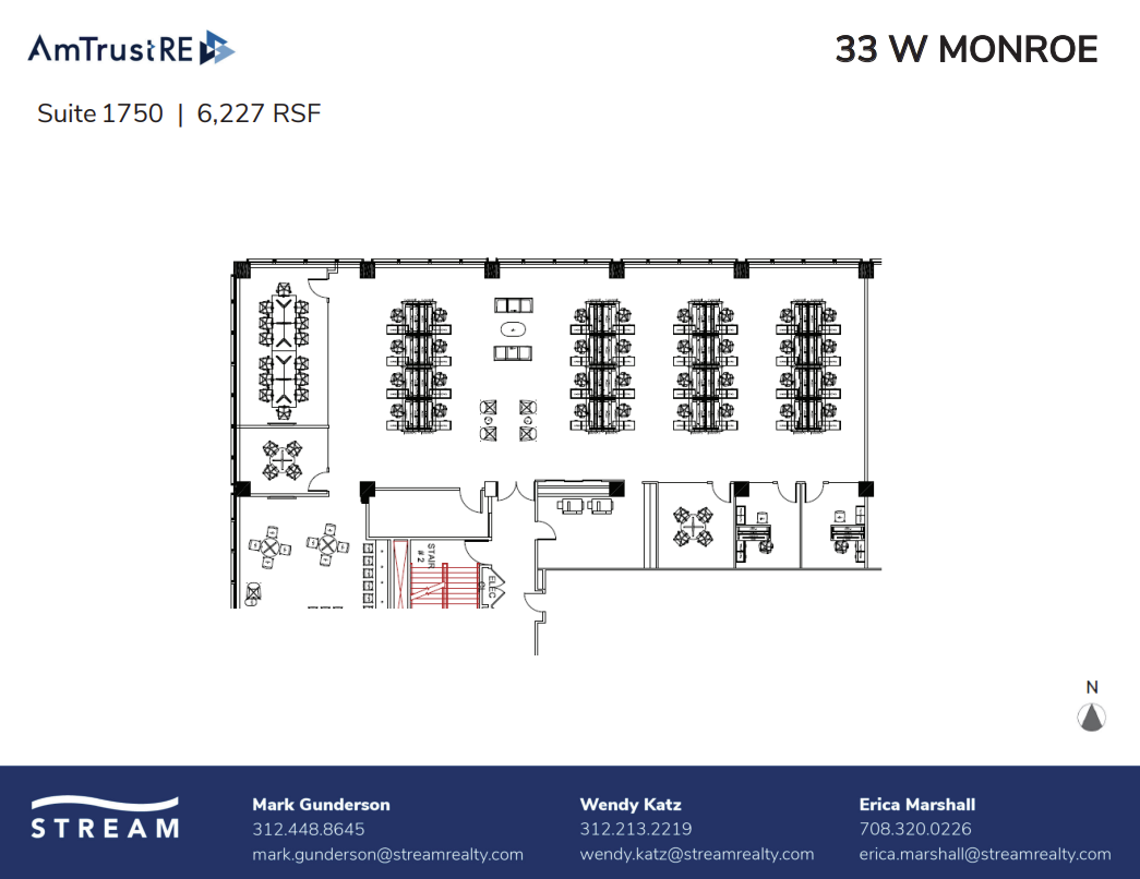 33 W Monroe St, Chicago, IL en alquiler Plano de la planta- Imagen 1 de 1