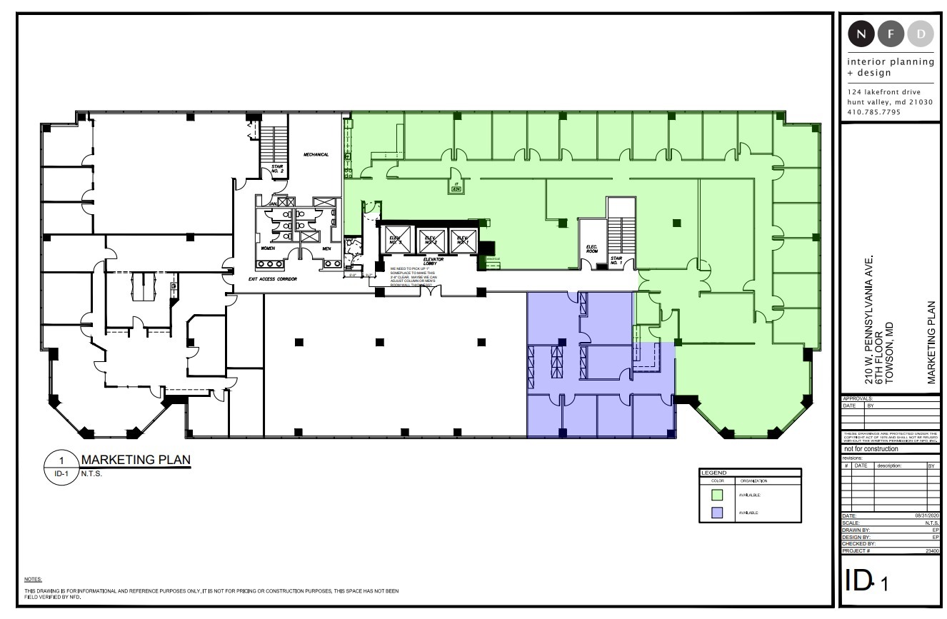 210 W Pennsylvania Ave, Towson, MD en alquiler Plano de la planta- Imagen 1 de 1