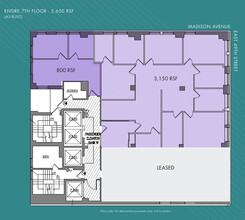 425 Madison Ave, New York, NY en alquiler Plano de la planta- Imagen 1 de 9