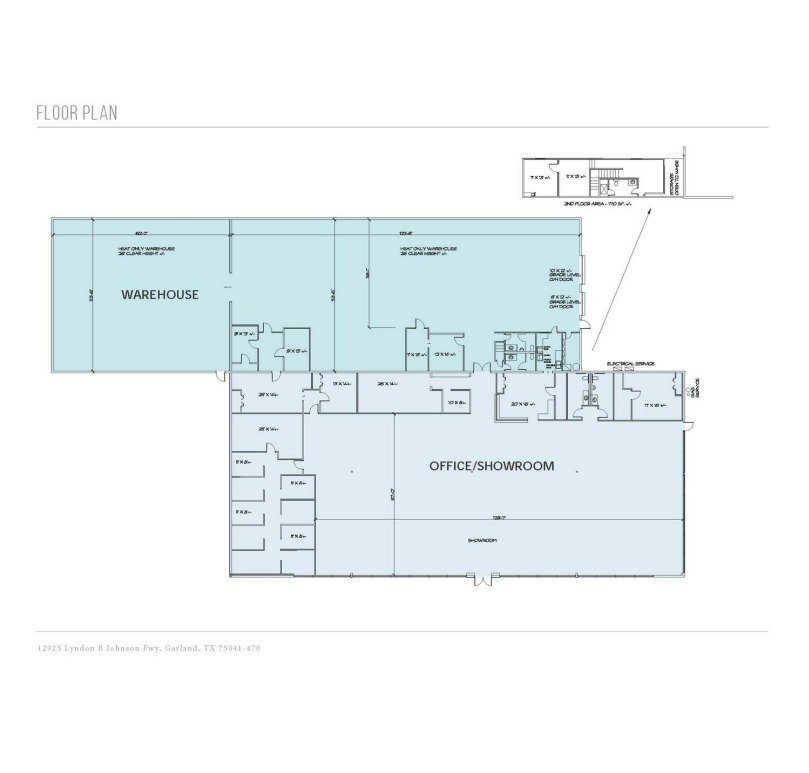 12925 Lyndon B Johnson Fwy, Garland, TX en alquiler Plano de la planta- Imagen 1 de 1