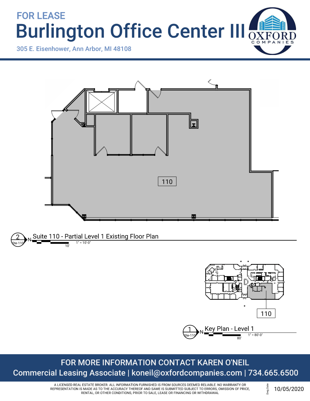 305 E Eisenhower Pkwy, Ann Arbor, MI en alquiler Plano de la planta- Imagen 1 de 1