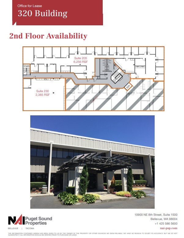 320 Andover Park E, Tukwila, WA en alquiler Plano de la planta- Imagen 1 de 1