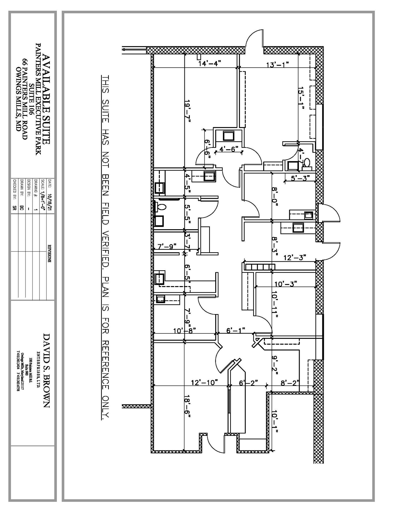 66 Painters Mill Rd, Owings Mills, MD en alquiler Plano de la planta- Imagen 1 de 1