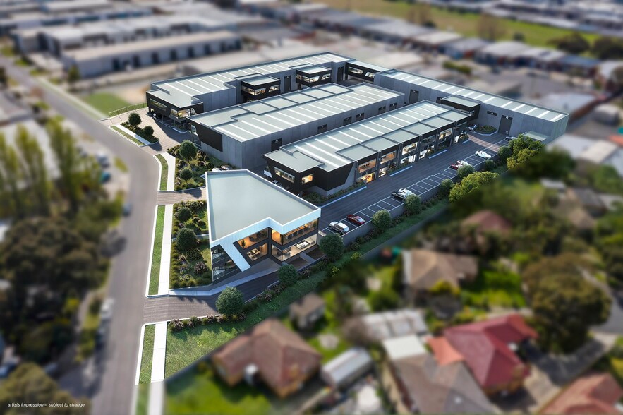 10-20 Christensen St, Cheltenham en venta - Vista aérea - Imagen 1 de 2