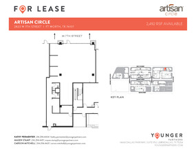 2973 W 7th St, Fort Worth, TX en alquiler Plano de la planta- Imagen 1 de 6